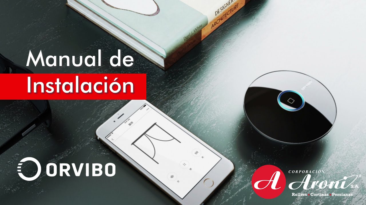 Manual de Instalación ORVIBO - Cortinas Motorizadas