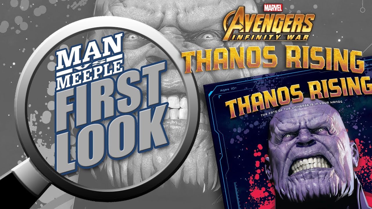 Thanos Rising (USAopoly) First Look by Man Vs Meeple