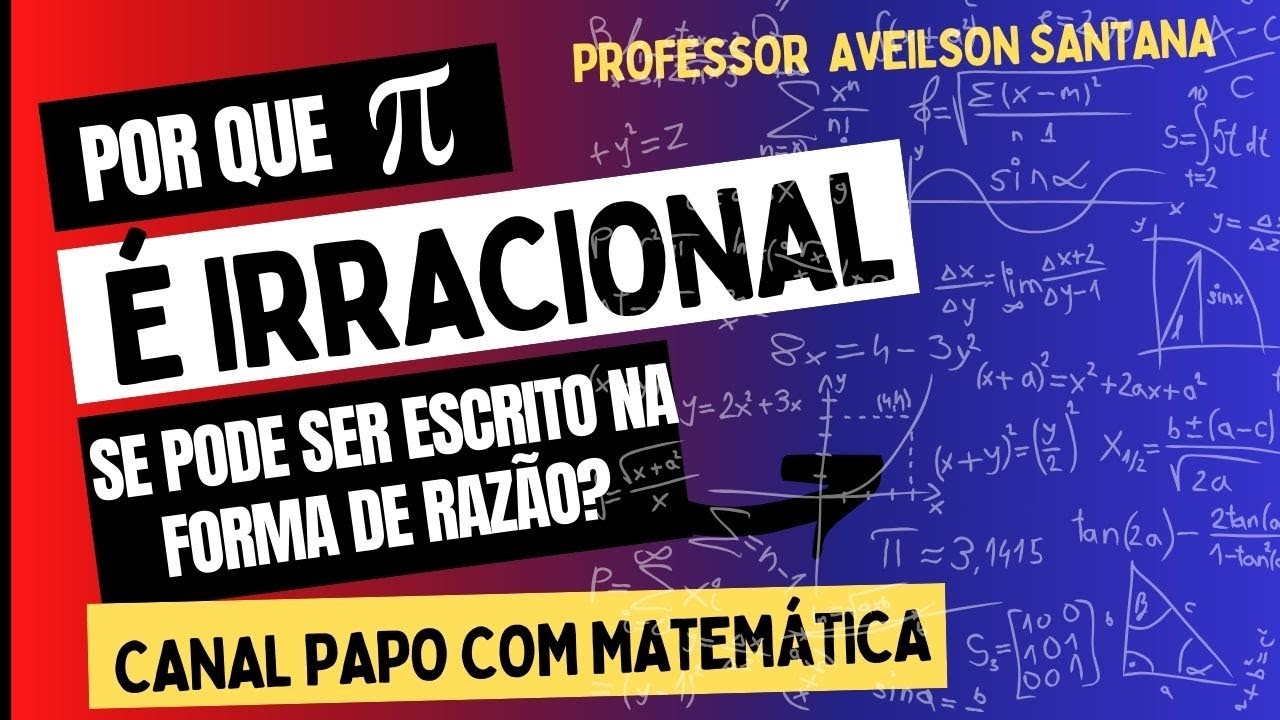 Por que o número PI é irracional se podemos escrevê-lo na forma de fração?