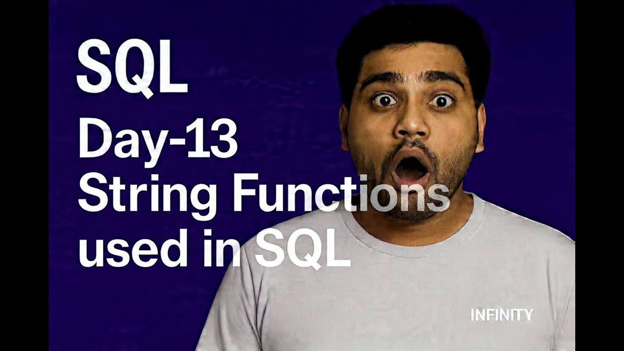 Day-13 ( String functions used in SQL) #sql2025 #sq
