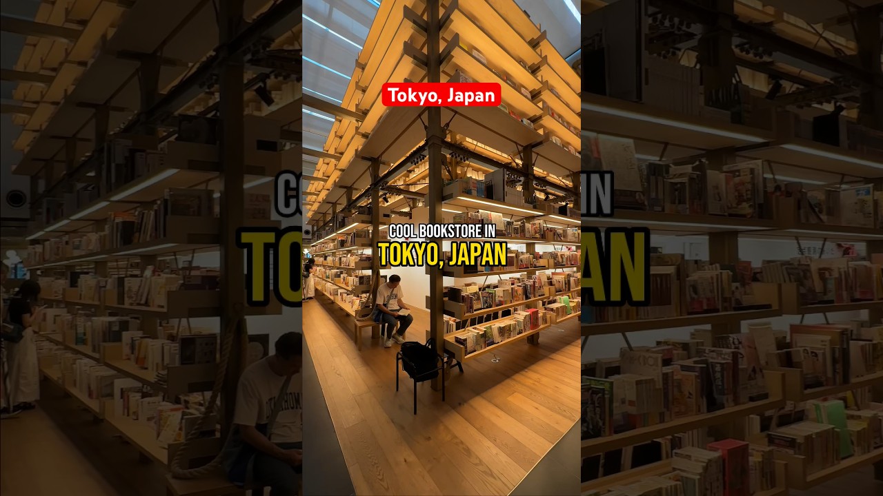 Great bookstore: Tsutaya Books in Ginza Tokyo, Japan #japantravel #tokyotravel #books