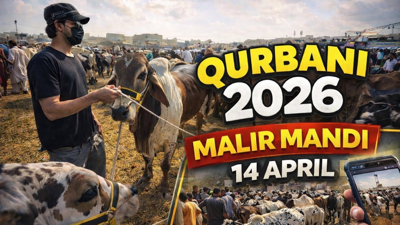 Eid ul Adha 2026 Vlog 🐐 | Malir Mandi Karachi Visit | Bachra Prices & Full Tour