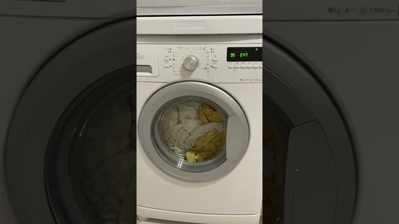 Whirlpool AWOC82120:Cottons 95° 1200rpm with prewash and high level of dirty (requested)