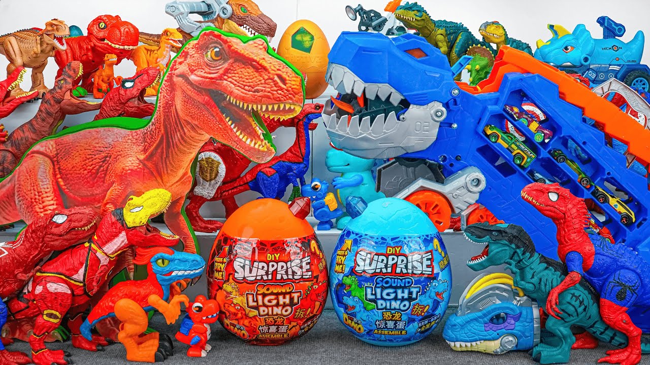 90 Minutes Of Satisfaction With Unboxing Dinosaur Toy Jurassic World Full Set ASMR | Review Toys