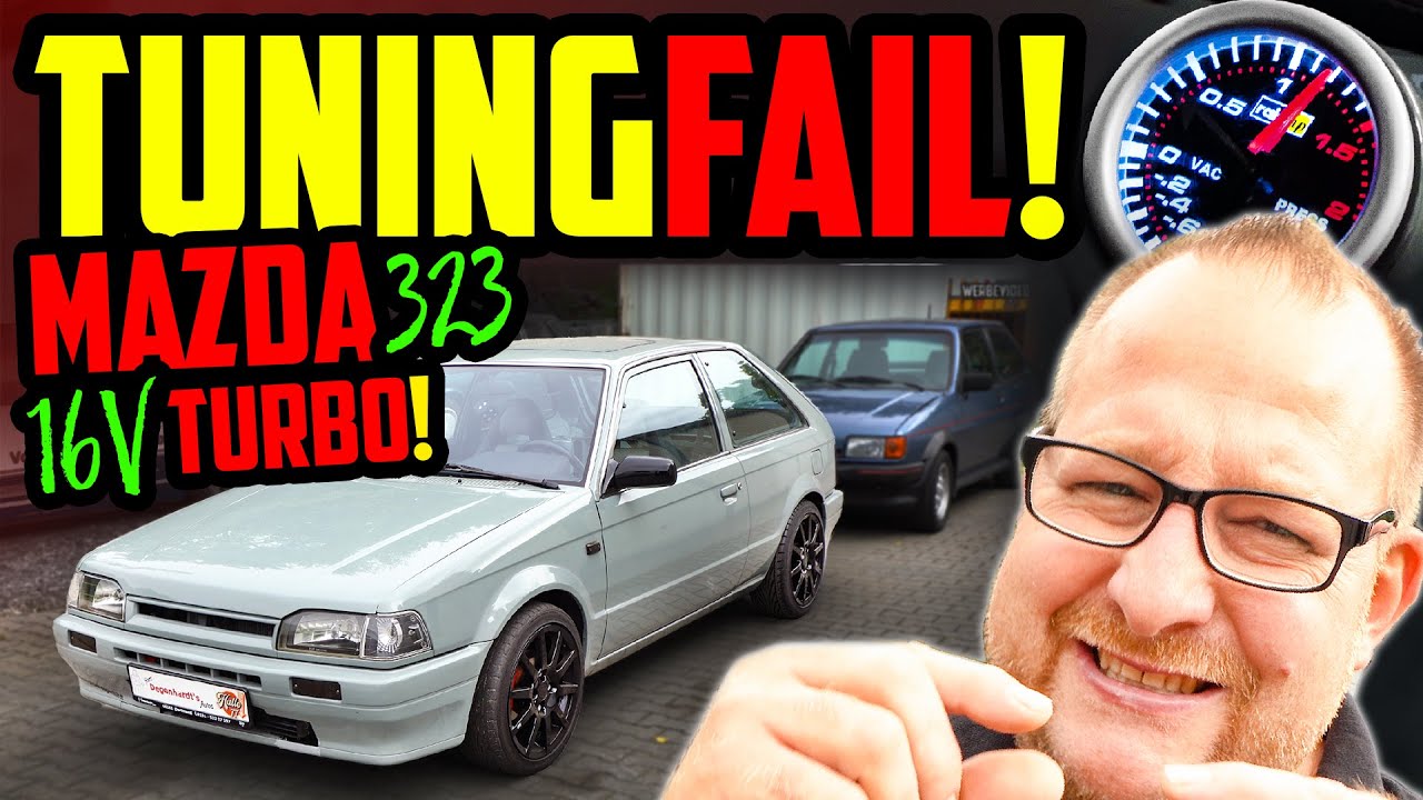 Zu wenig LEISTUNG! - Mazda 323 BF 1.6L TURBO! - Marco auf FEHLERSUCHE!