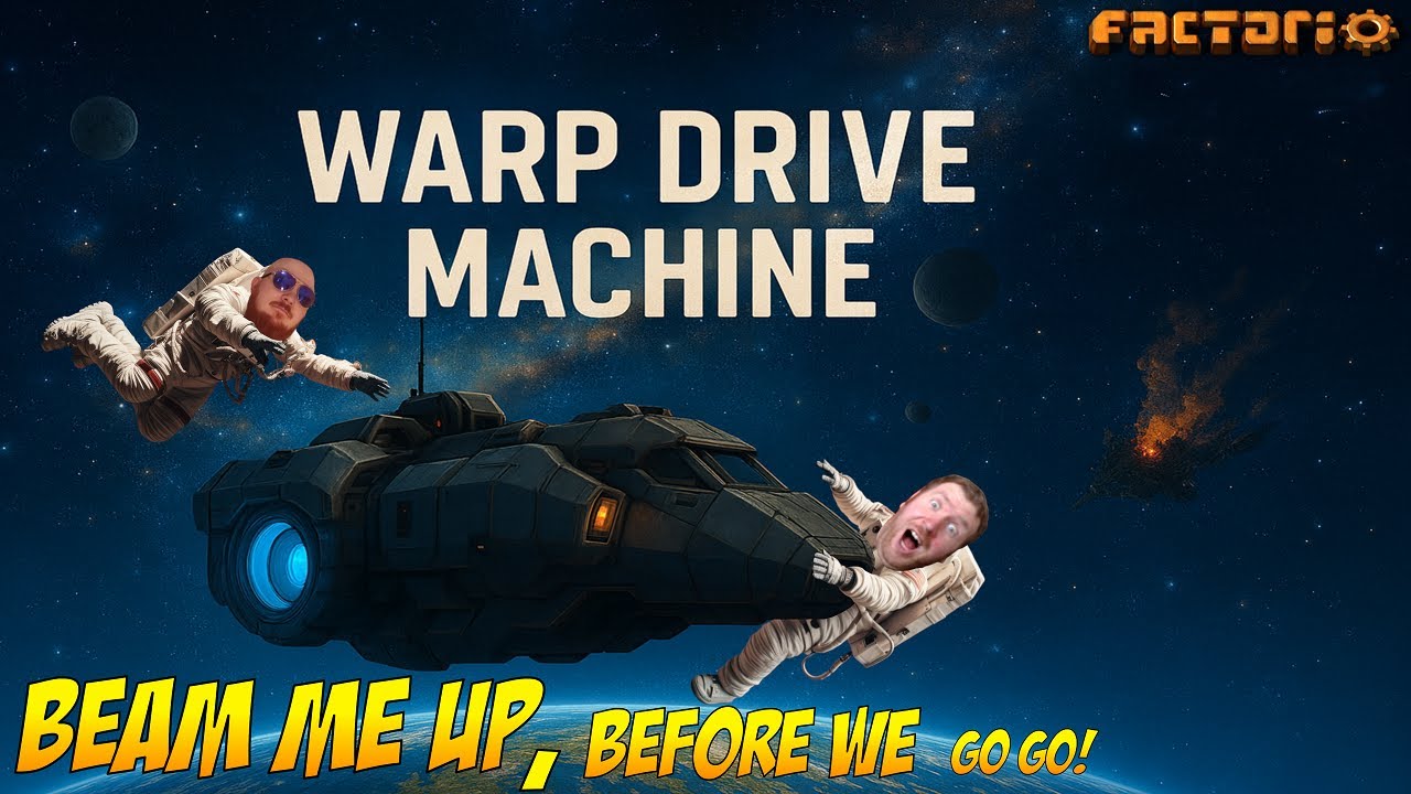 Factorio Warp Drive Machine | #3-1 Neustart nach einer fatalen Niederlage