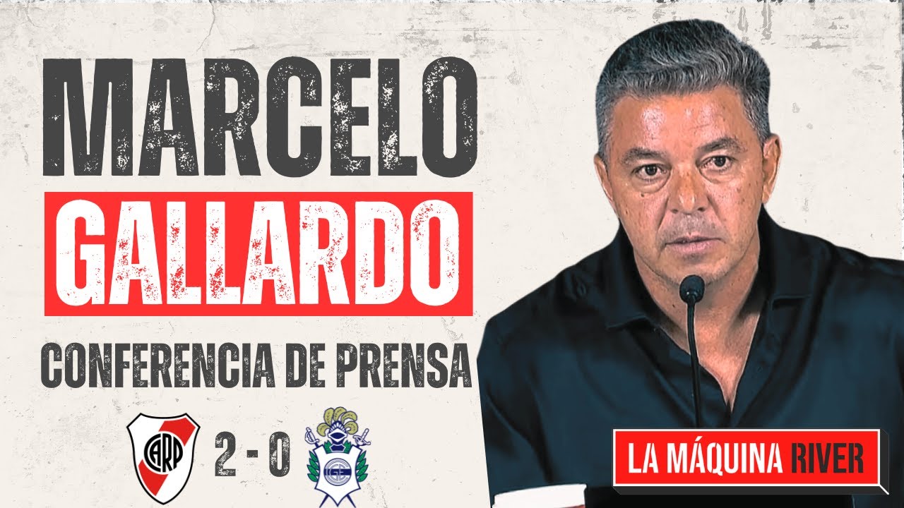🎙️ LA CONFERENCIA DE PRENSA DE MARCELO GALLARDO LUEGO DEL TRIUNFO 🆚 GIMNASIA LP