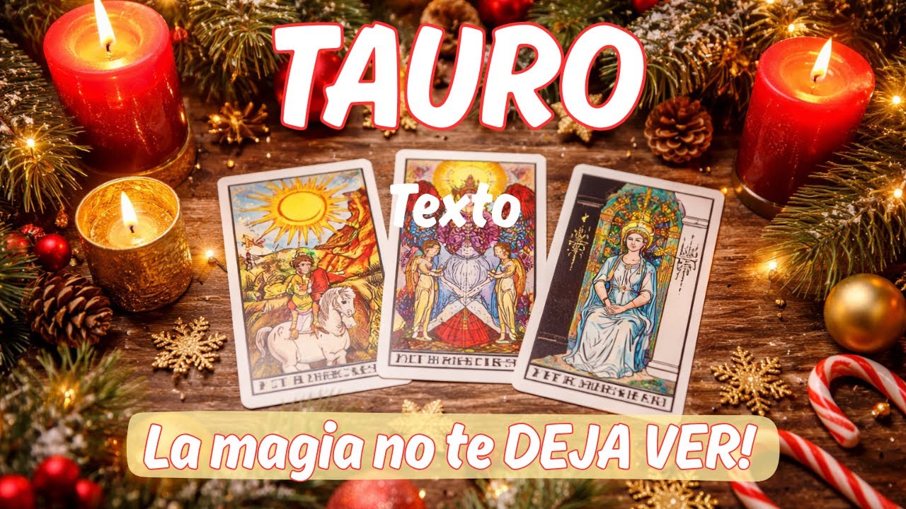 Tauro ♉ PORQUE SABEN COMO ERES, PASARÁ ESTO! Diciembre 2025 EnergíasTarot