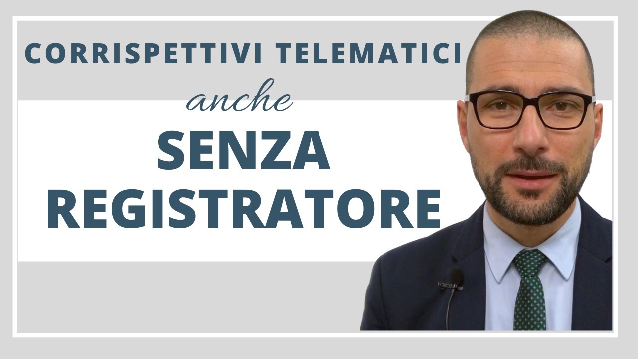 Corrispettivi telematici anche senza registratore.