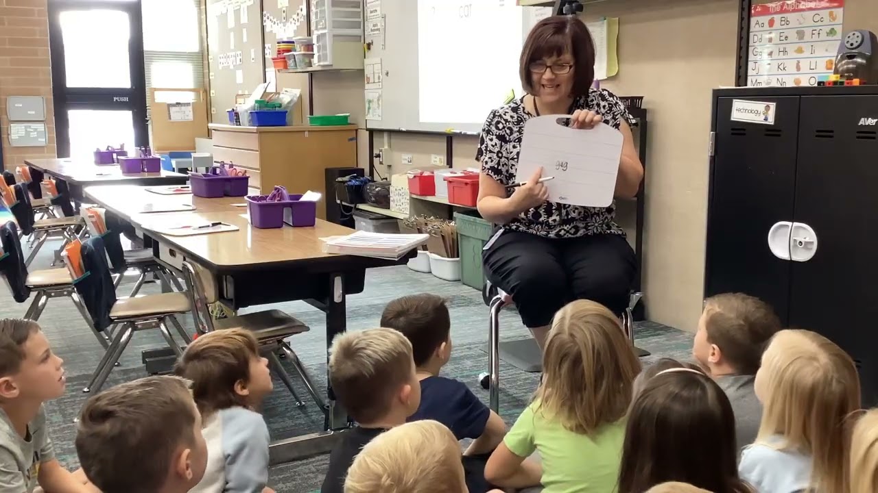 Building Fluency through Word Blending in Kindergarten