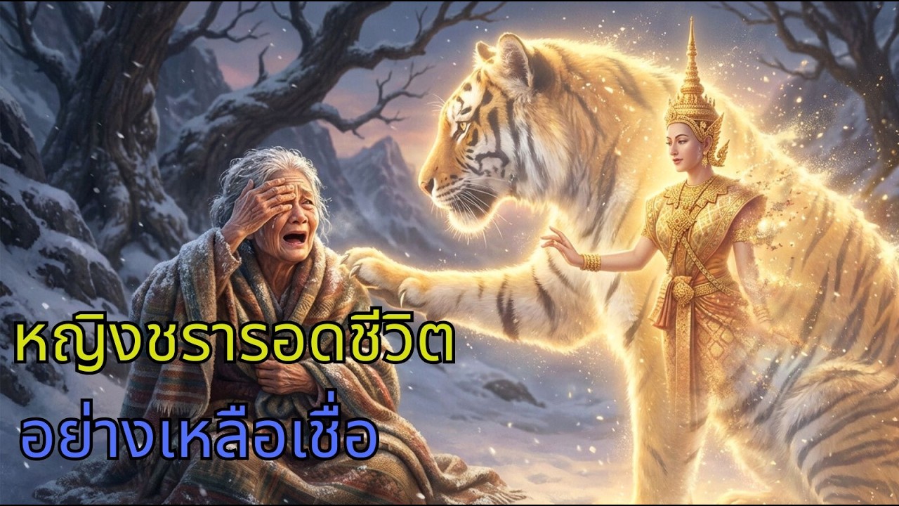 เรื่องราวของเสือตัวหนึ่งที่ช่วยชีวิตหญิงชราคนหนึ่งบนภูเขาน้ำแข็ง ก่อนที่จะเกิดเหตุการณ์ไม่คาดฝันขึ้น