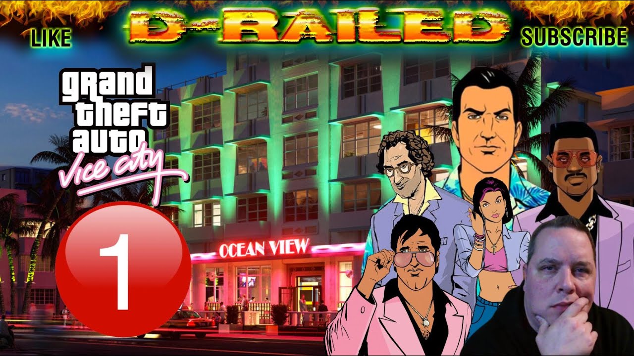 GTA Vice City Definitive Edition Gameplay Pt. 1 - LIVE INTERACTIVE WALKTHROUGH - The Beginning