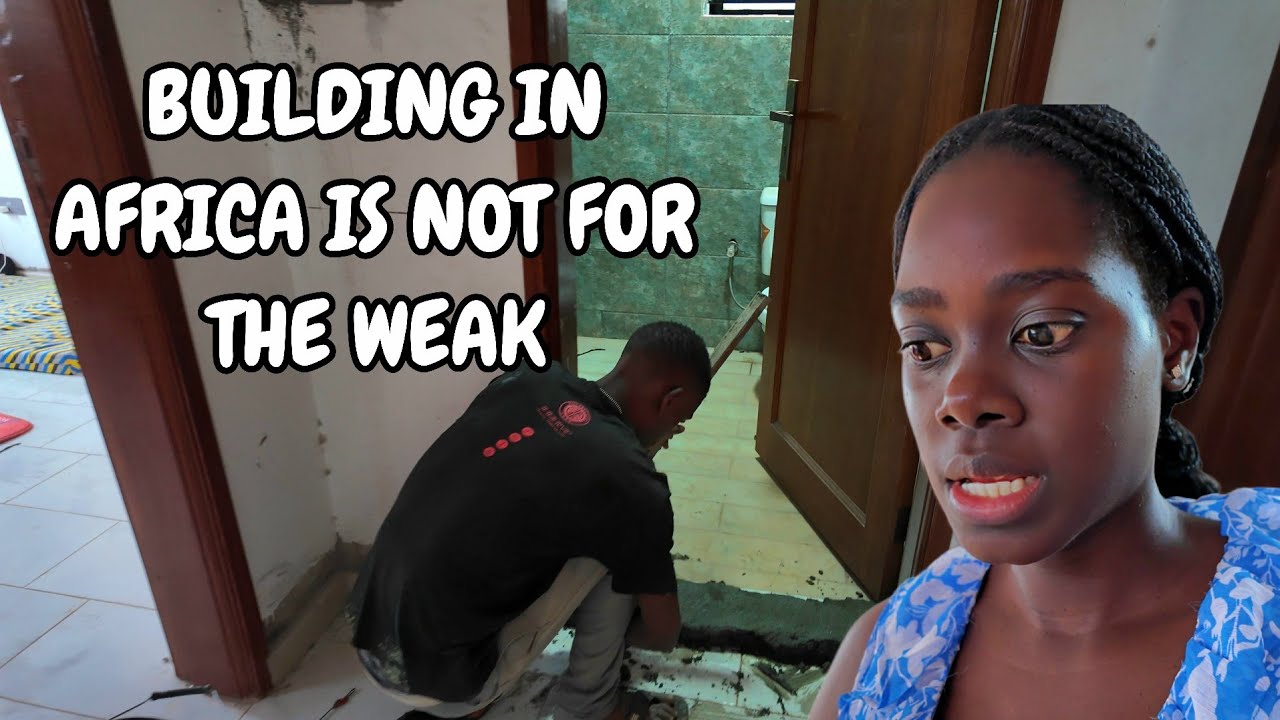 Building in AFRICA is not for the WEAK ! Did we find a solution ? 🤔 Kampala Living 🇺🇬 