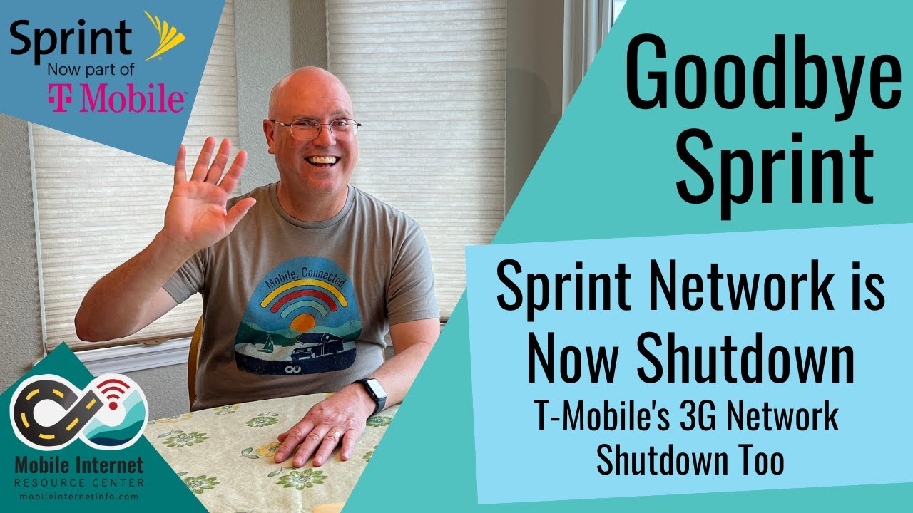 Goodbye Sprint - Network Now Shut Down - T-Mobile‘s 3G Shut Down Too