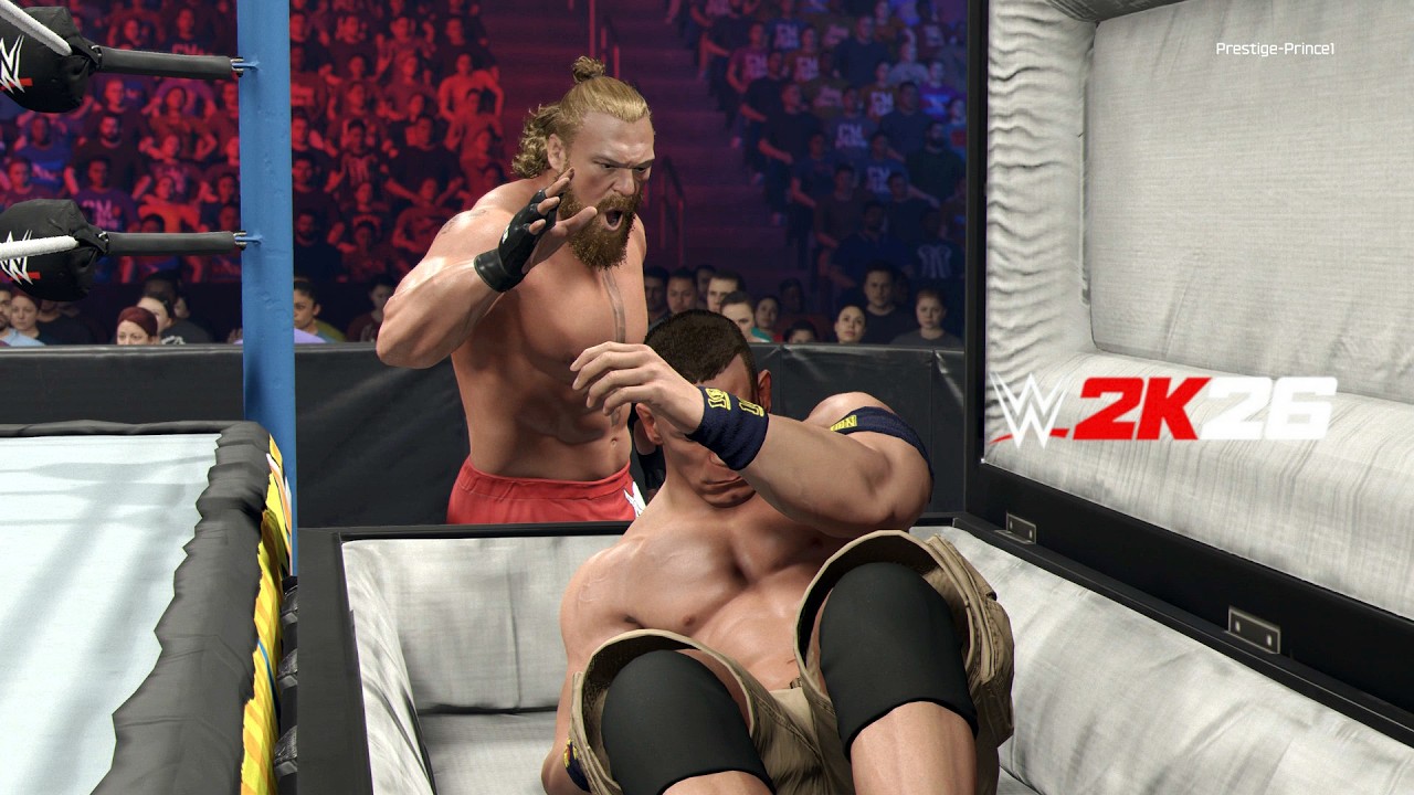 WWE 2K26 - Джон Сина против Брока Леснара | Матч в гробу | Полная запись игрового процесса (PS5)