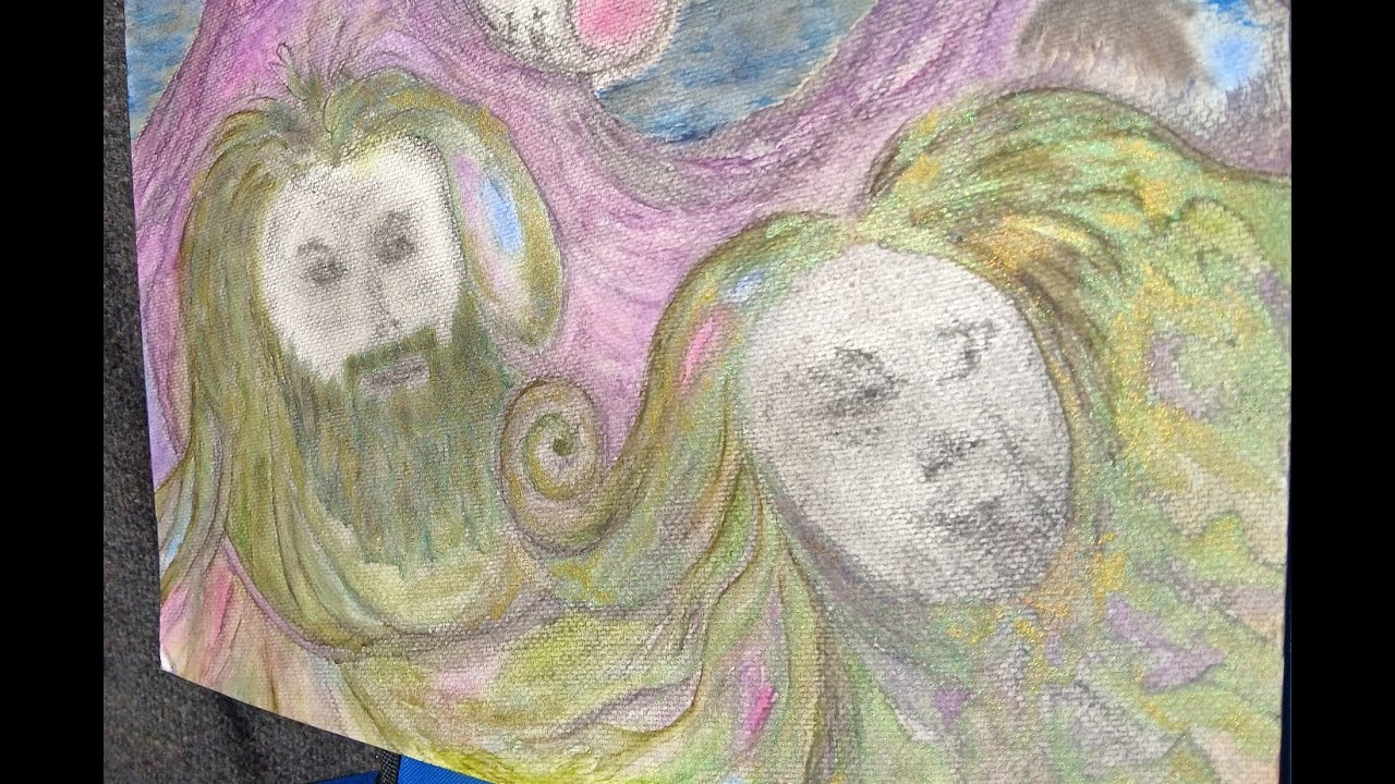 Impromptu Art Creation -- My first ever for this channel! -- (too long?.. the 27 minutes goes fast!)
