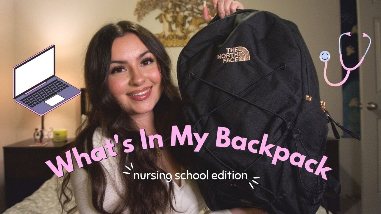 WHAT'S IN MY COLLEGE BACKPACK! *nursing school edition*