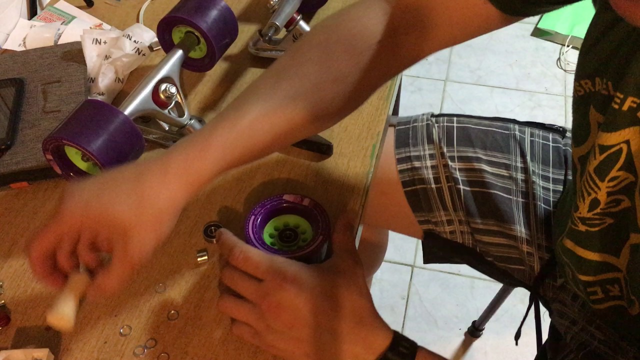 Como armar ruedas de longboard