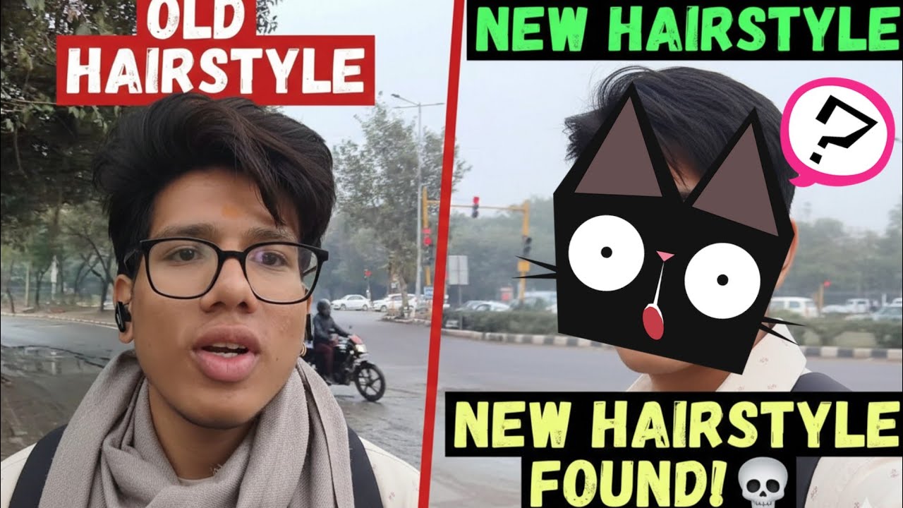 New Hairstyle found 💀#hairstyle #routinevlog 