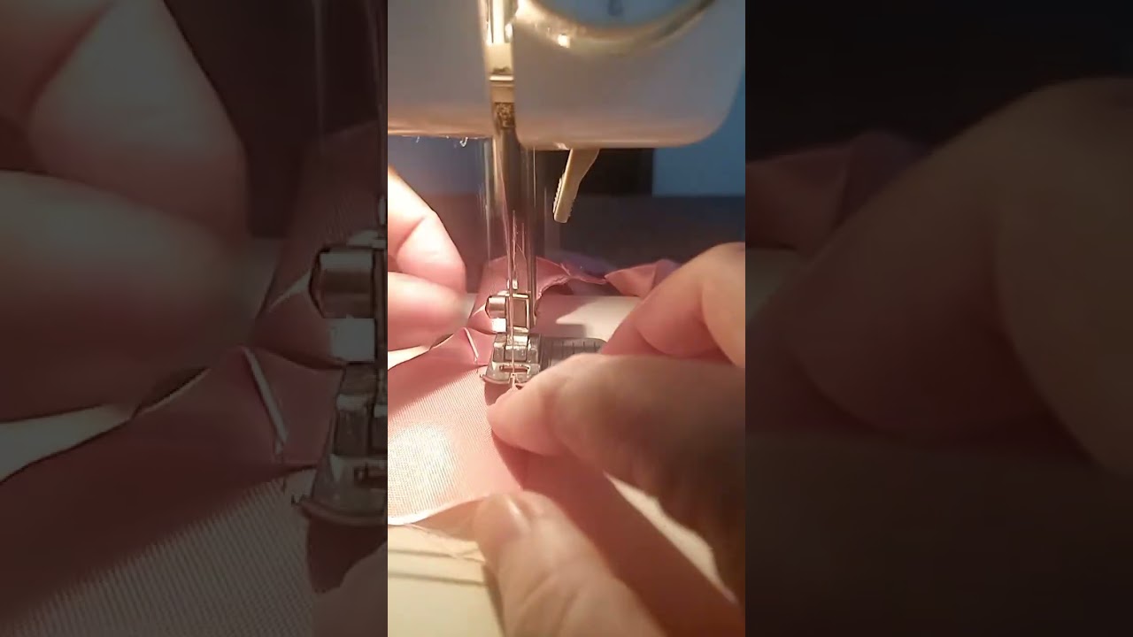 Como armar los pétalos de las flores eternas en máquina de coser 