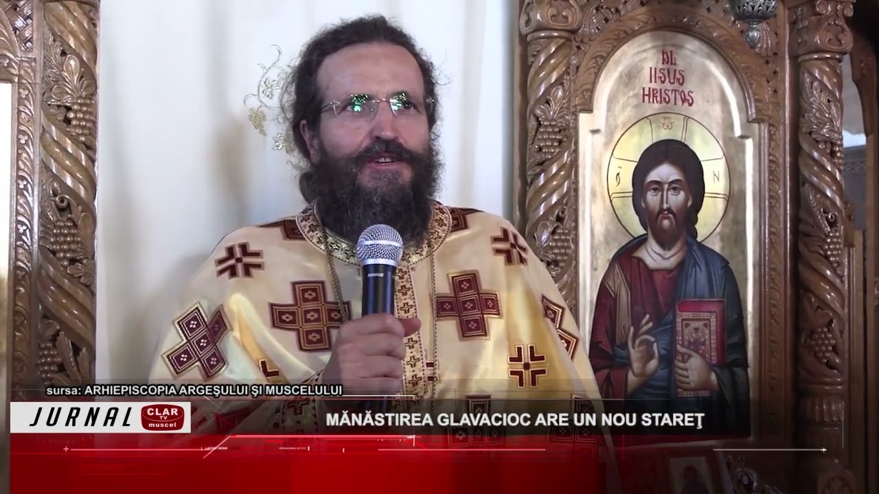 Mănăstirea Glavacioc are un nou stareţ ( 12 09 2023 )