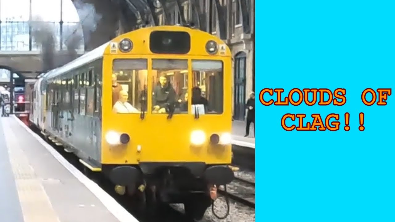 37418 ERUPTS out of Kings Cross with BRUTAL THRASH and CLOUDS OF CLAG!! 13/11/2024
