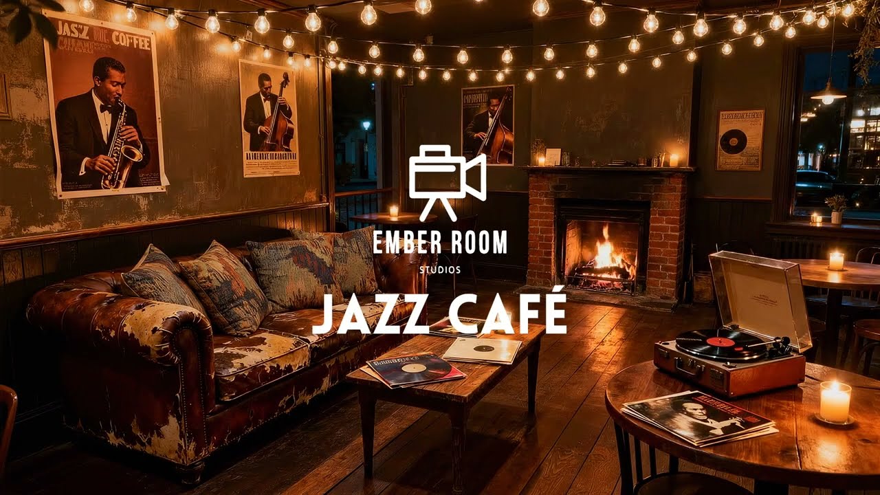 4 Hours of Cozy Jazz Café Music ☕ Relaxing Jazz for Study, Work, Sleep & Lounge Ambience