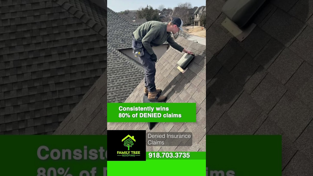 Denied roofing claim in Tulsa?! We do those!! Give us a call today!!