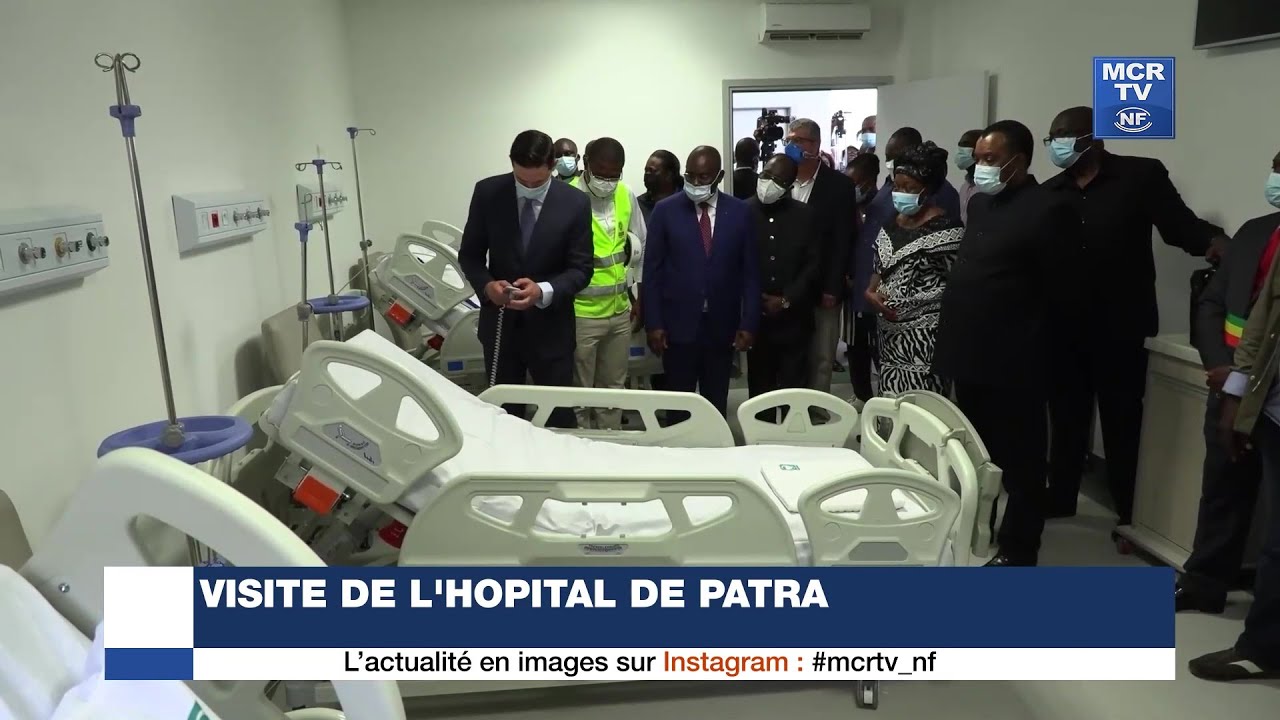 Visite de l'Hôpital de Patra par le Président de la République