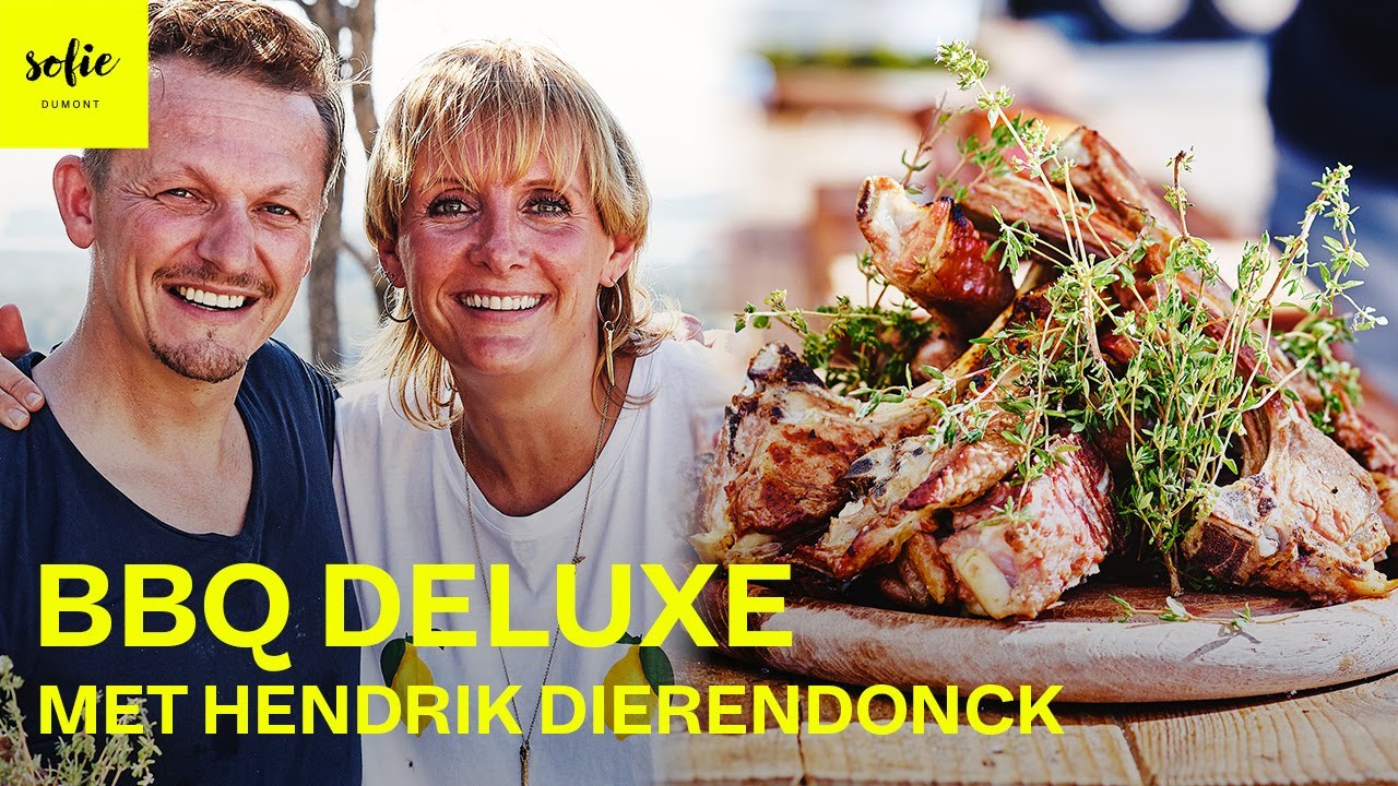 De lekkerste bbq met lam, iberico, asperge salade en kruidenmayonaise | Hendrik Dierendonck