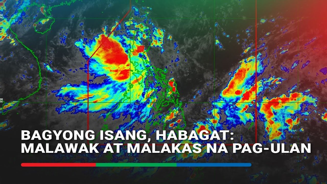 Bagyong Isang: Saan at hanggang kailan magpapaulan? | ABS-CBN News