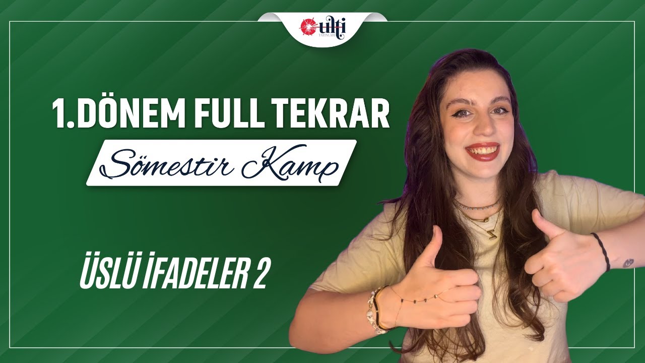 8. Sınıf Matematik - Üslü İfadeler 2  | LGS Sömestr Kampı