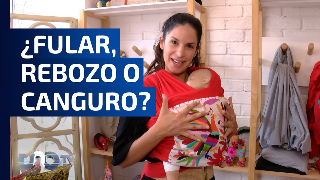 Fular, rebozo o canguro: ¿Qué es mejor para el bebé? #bebes  #fular  #noticias