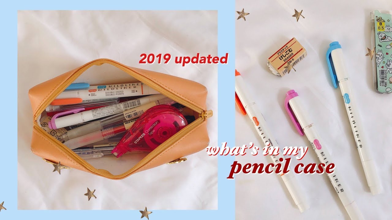 WHAT'S IN MY PENCIL CASE 2019 ✨