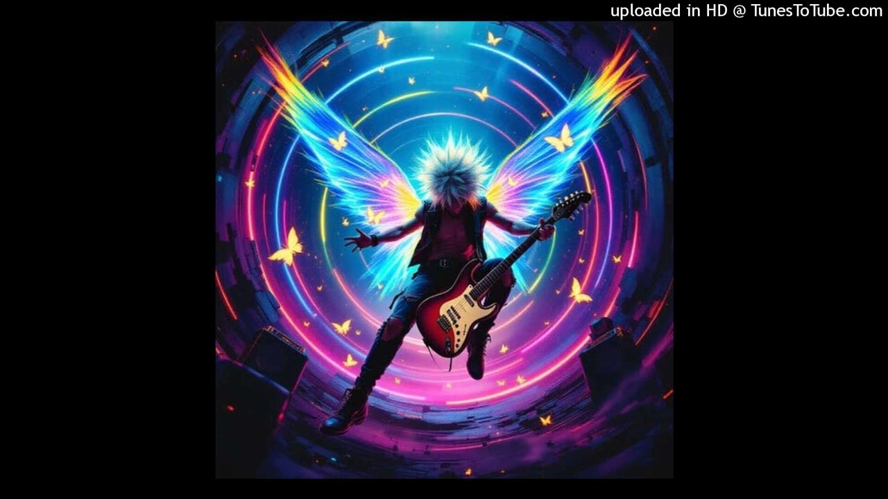 electronic guitar with man 🎸🎸🎸