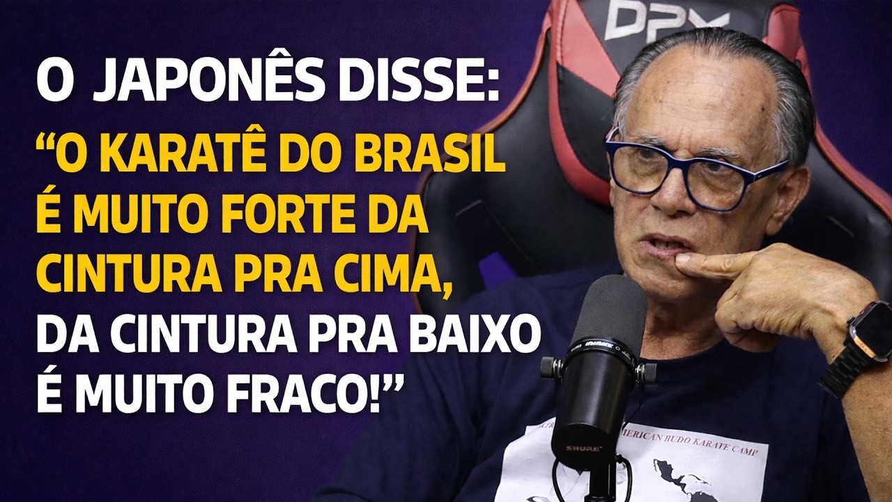 KARATE DO BRASIL É BOM DA CINTURA PRA BAIXO