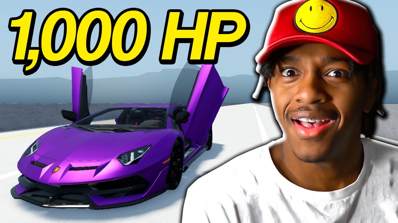 I ADDED 1,000 HP TO MY LAMBORGHINI SVJ IN ROBLOX DRIVING EMPIRE