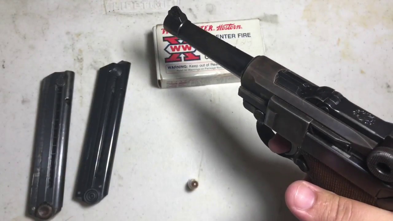Luger P08 30 Luger o 7,65x21 mm Parabellum 4K
