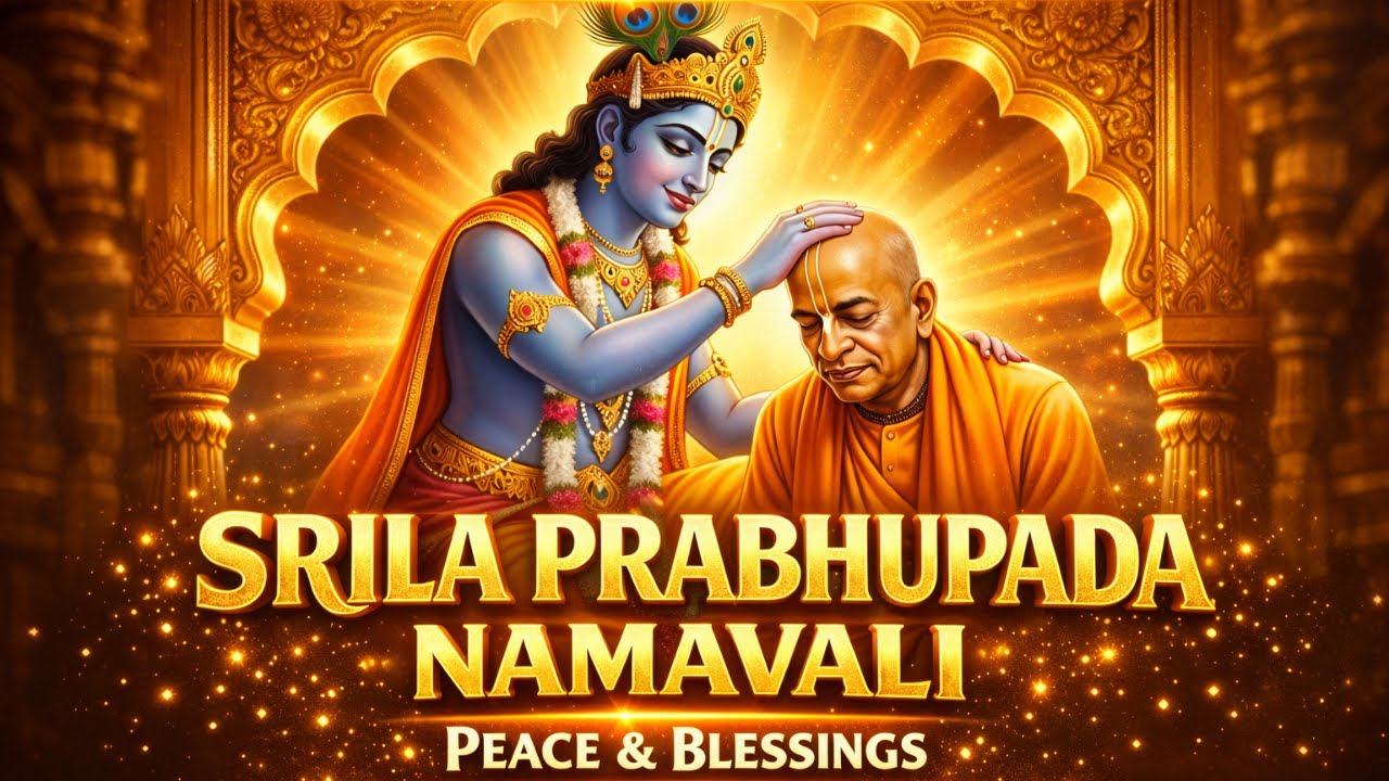 Srila Prabhupada Namavali | Powerful Spiritual Sound Vibration #iskcon