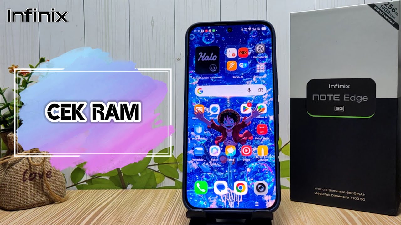 Cara Cek Ram Di Hp Infinix Note Edge 5G