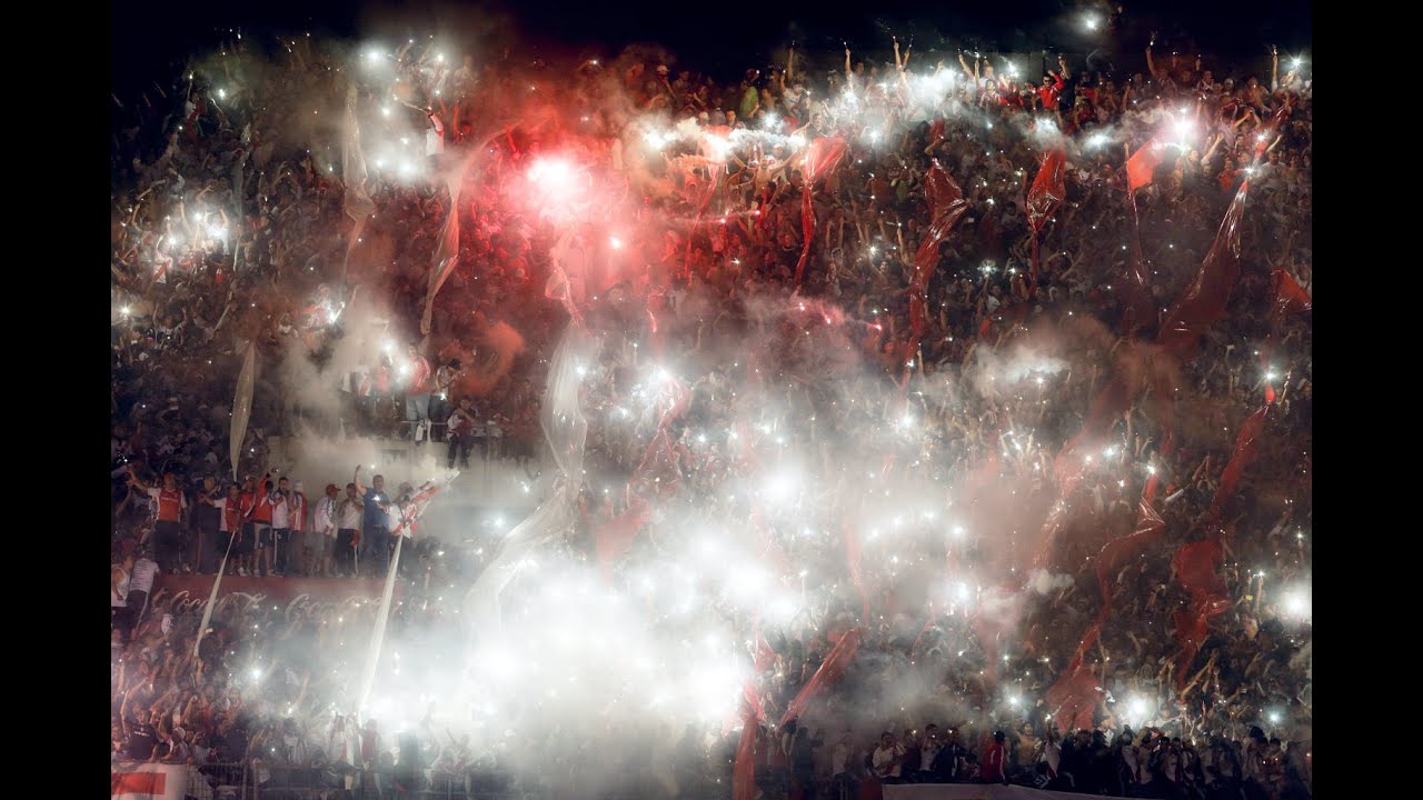 GOLES DESDE LA TRIBUNA + FIESTA - River Plate vs Atlético Nacional - Copa Sudamericana 2014