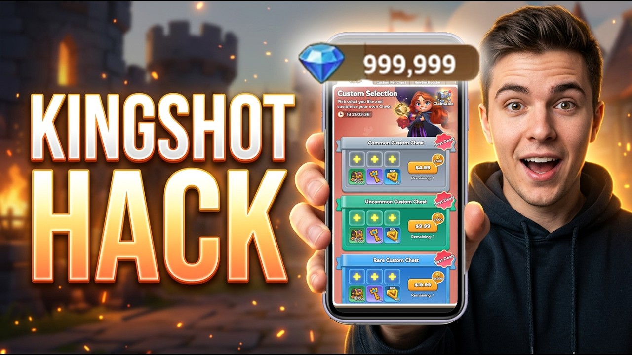 Kingshot Hack Mod APK 2026 - How to Get Free Gems Kingshot (iOS Android)