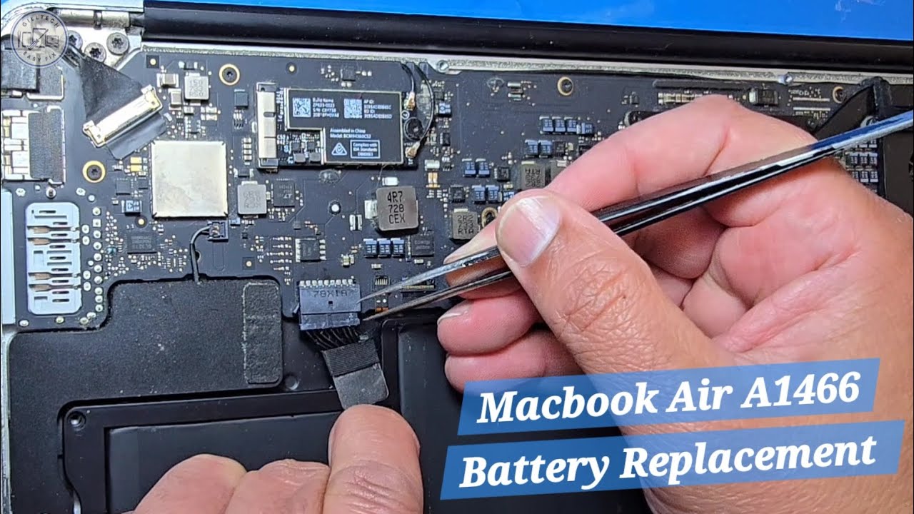 Замена аккумулятора Macbook Air A1466