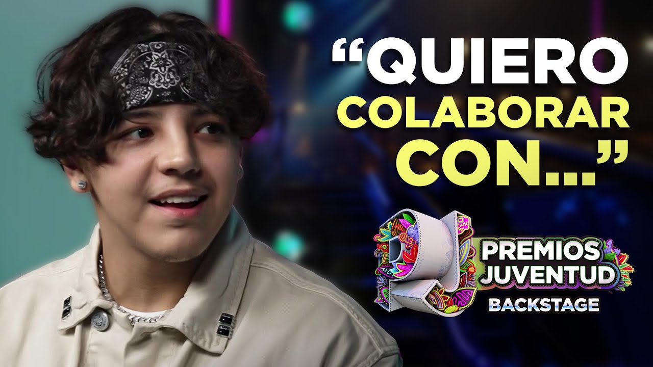 Xavi revela su colaboraci&oacute;n so&ntilde;ada | Premios Juventud 2025 Backstage