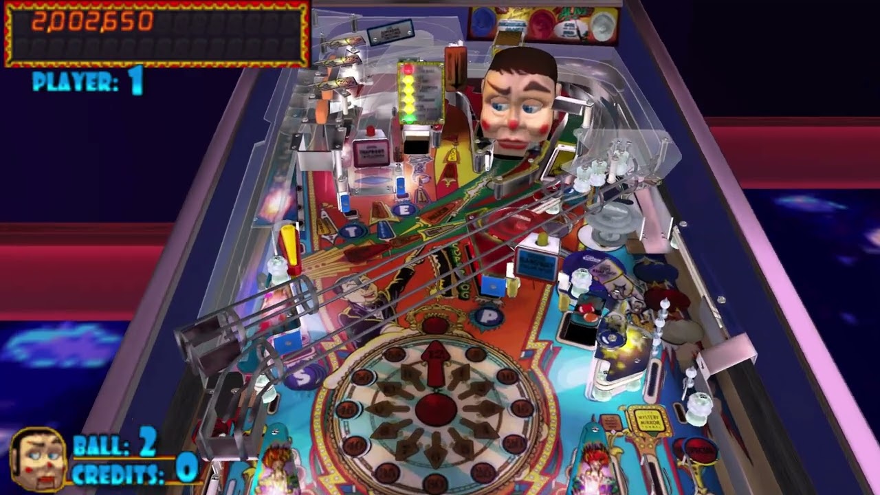 Pinball Hall of Fame: The Williams Collection (PSP Version) - Funhouse Table Longplay