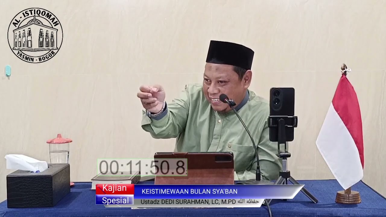 KEISTIMEWAAN BULAN SYA'BAN || Ustadz DEDI SURAHMAN, LC, M.PD.حفظه الله