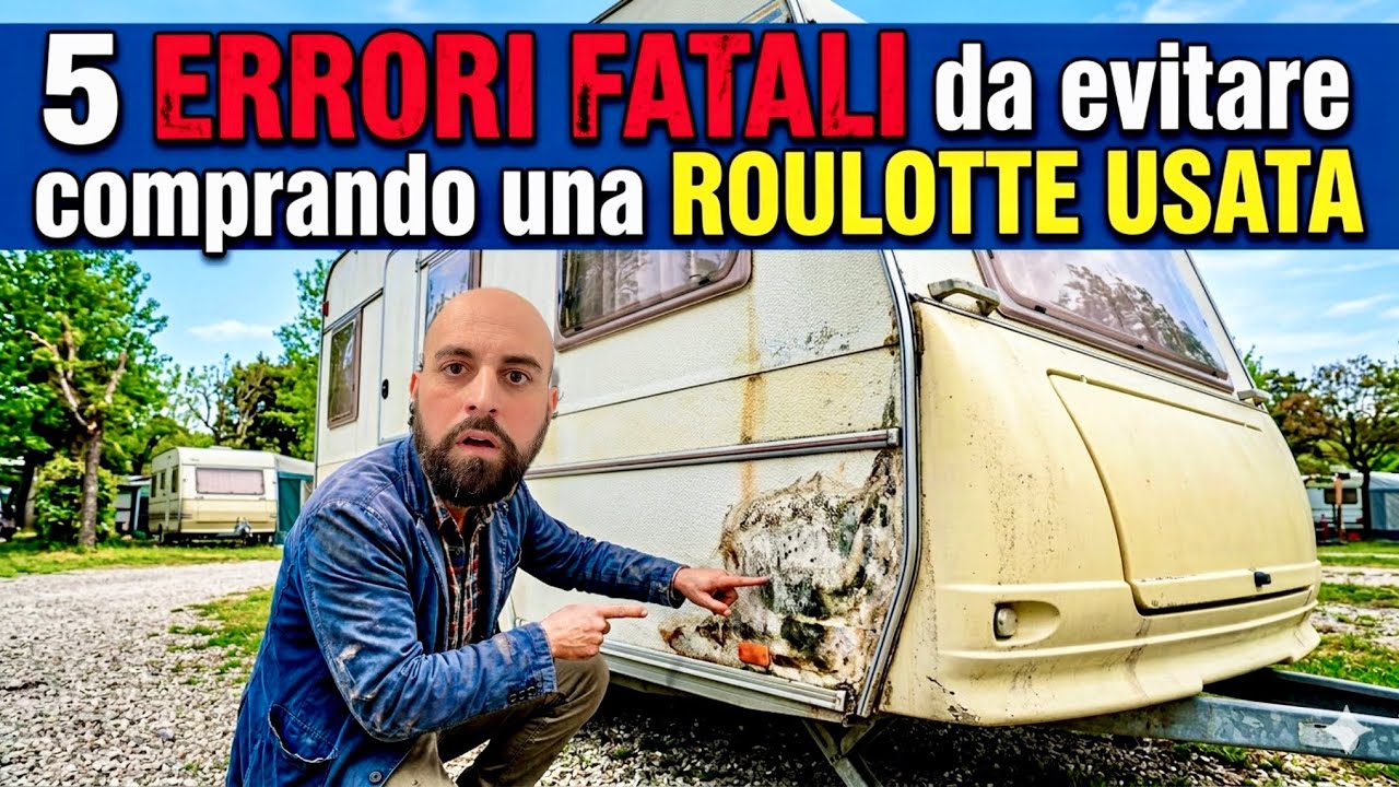 5 Errori FATALI da evitare comprando una RoulotteUsata (Guida 2026)