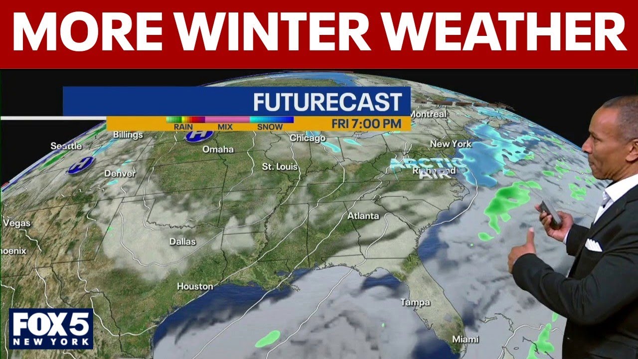 More snow? Latest 7 day forecast for NYC area