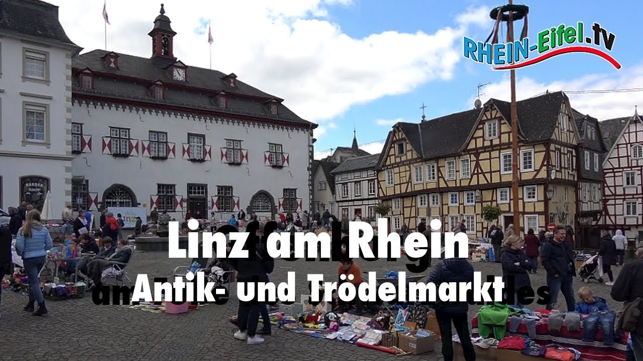 Linz am Rhein | Antik- & Trödelmarkt  | Rhein-Eifel.TV