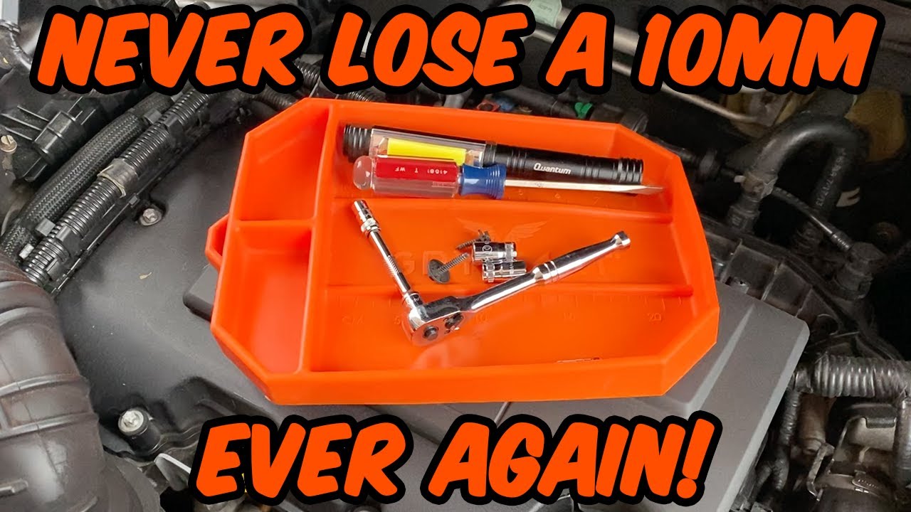 Grypmat Flexible Tool Tray Review - Never Lose a 10mm Socket Again!
